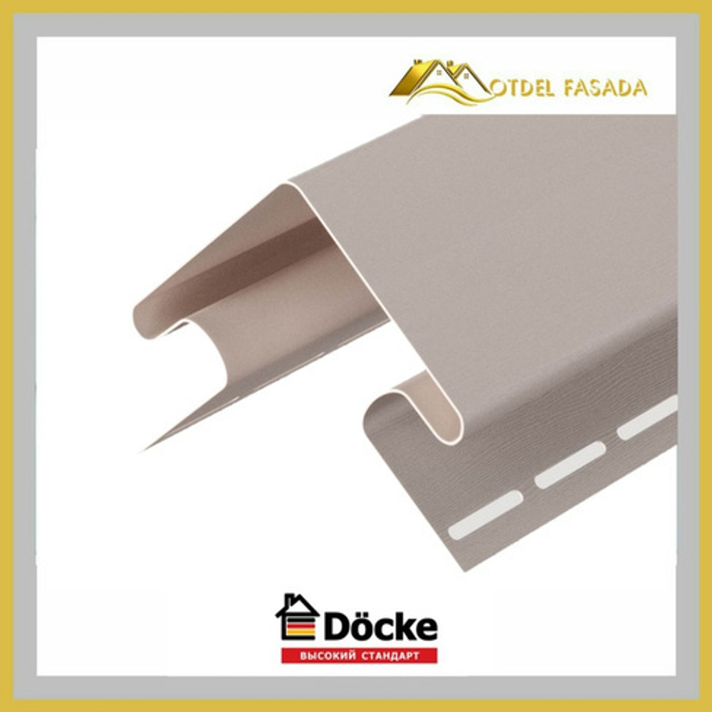 Внешний угол DOCKE PREMIUM Халва 75/15мм 3000мм