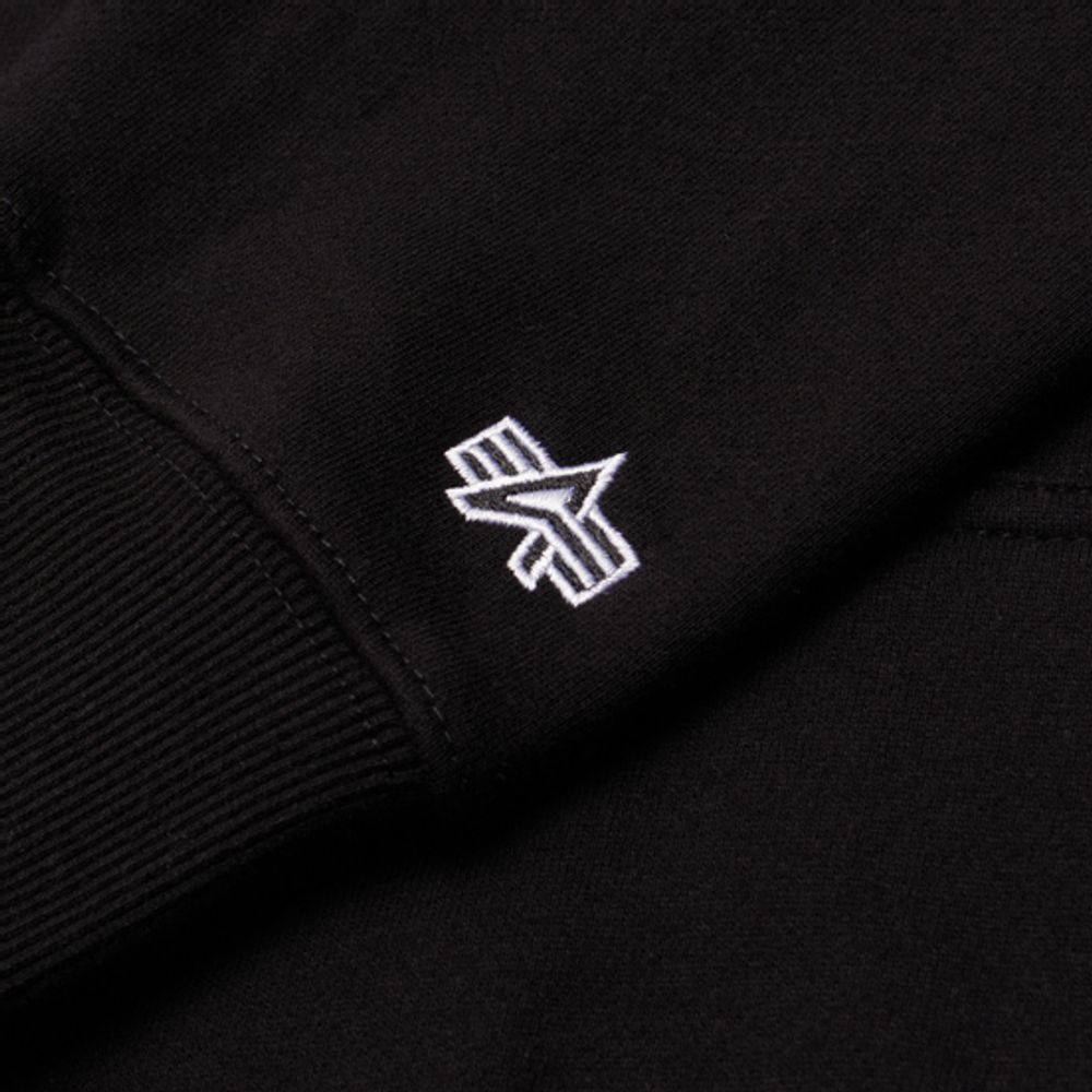 Толстовка  Alpha Industries Essential Hoodie Black