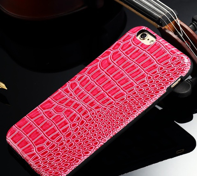 Чехол под кожу крокодила для Iphone 5/5s и 6/6s