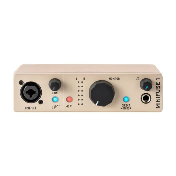 Arturia MiniFuse 1 Champagne