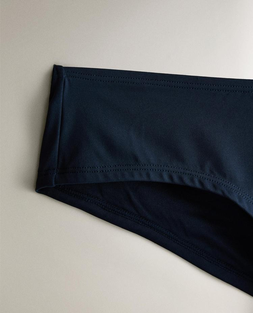ZARA HOME ОДНОТОННЫЕ ПЛАВКИ-БИКИНИ СО СРЕДНЕЙ ПОСАДКОЙ, СИНИЙ