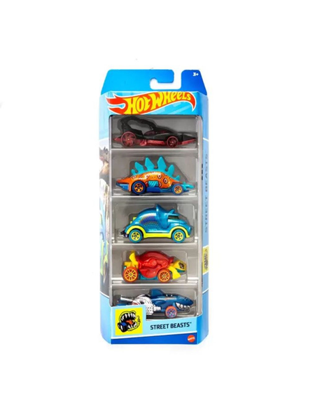 Hot Wheels HLY77 — набор из 10 машинок в масштабе 1:64