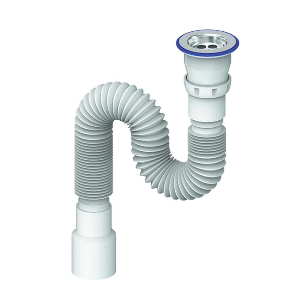 Гофросифон 1 1/2 *40*50 D220 (800 мм) UNICORN 5881
