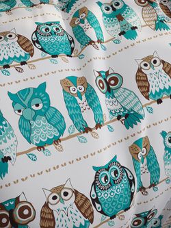 Наволочка комплект 2шт  полисатин Simple House "Owl" 70x70 см