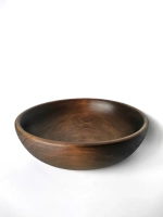 Деревянная сервировочная тарелка из кедра