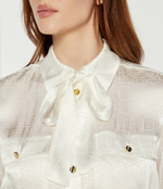 Блузка Elisabetta Franchi - экрю(CA06146E2)