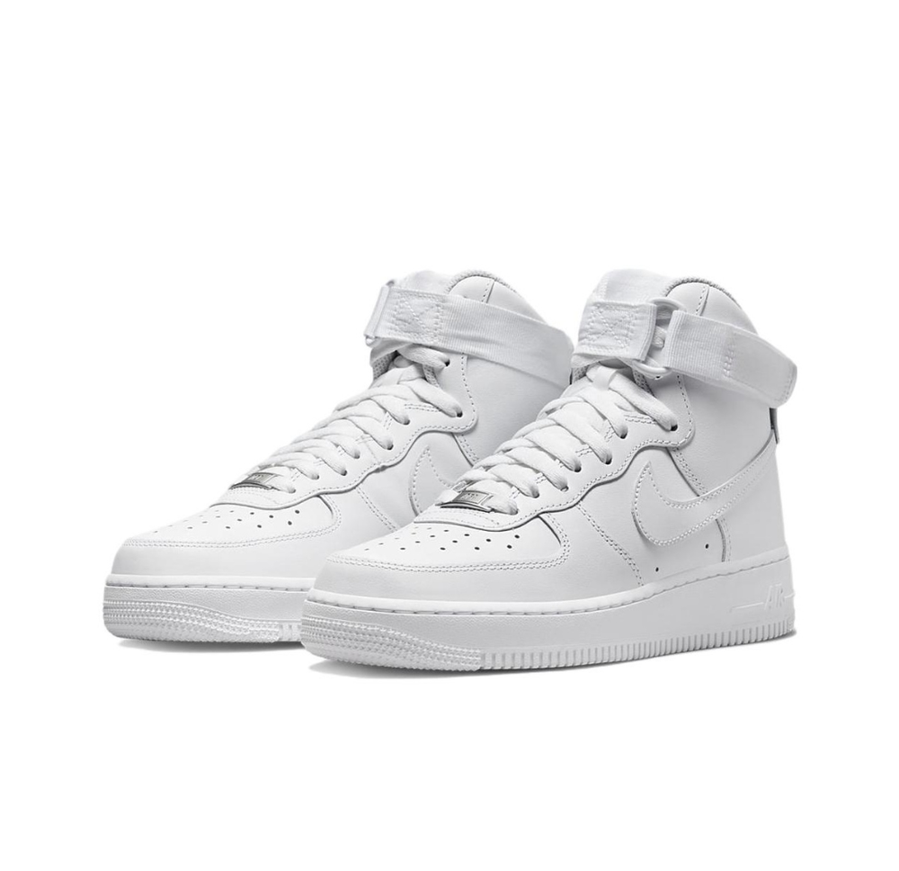 Женские кроссовки Nike Air Force 1 High 'Triple White' DD9624-100