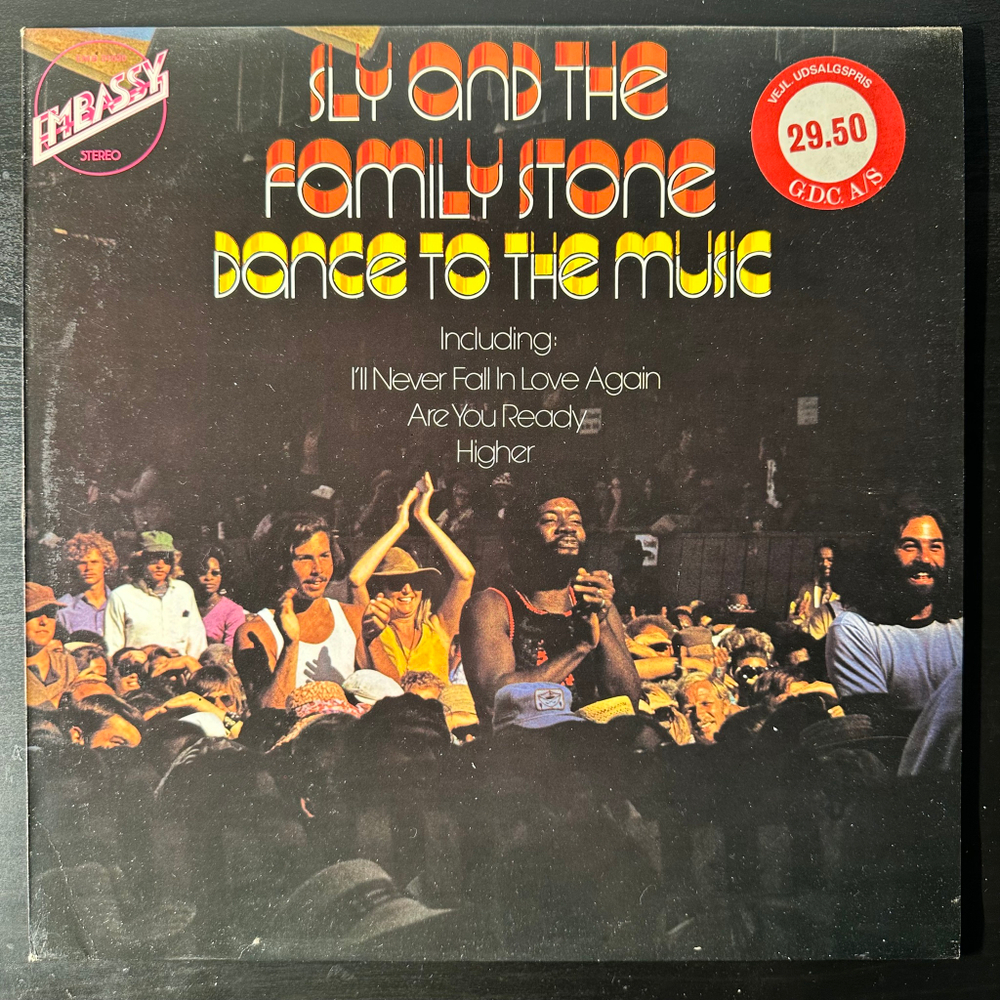 Sly & The Family Stone ‎– Dance To The Music (Европа 1973г.)