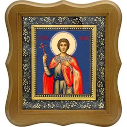 Гордиан Новодунский мученик. Икона на холсте.
