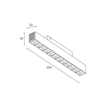 Накладной светильник Hesby Lighting ElDeko HSBL_0146
