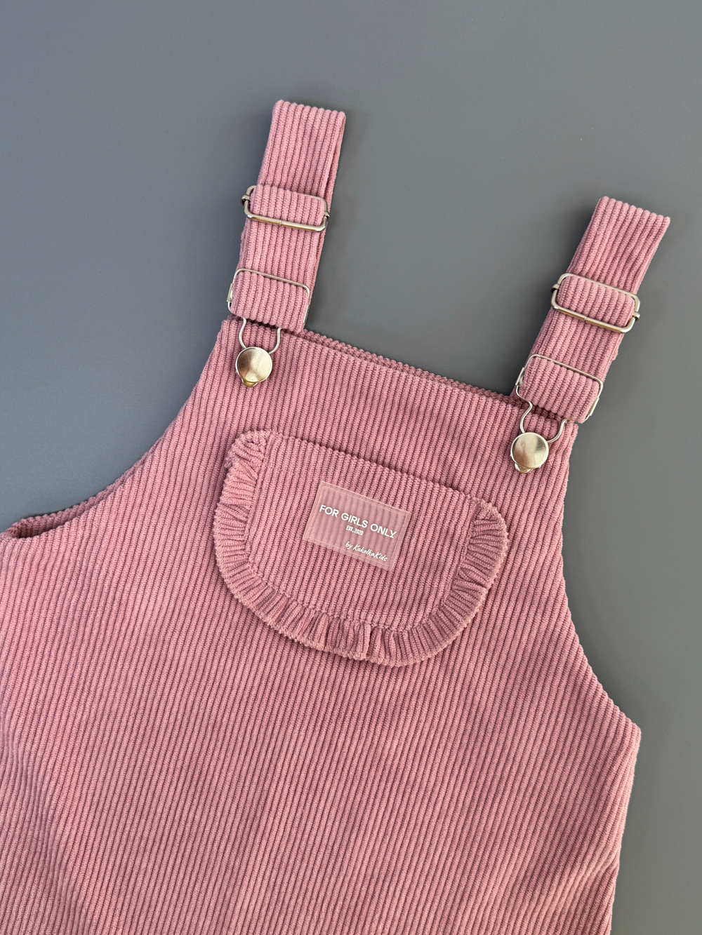 Сарафан из вельвета, цвет розовый/пудровый