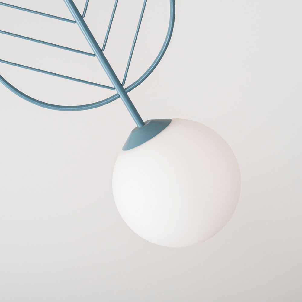 Подвесной светильник LEAF B Голубой