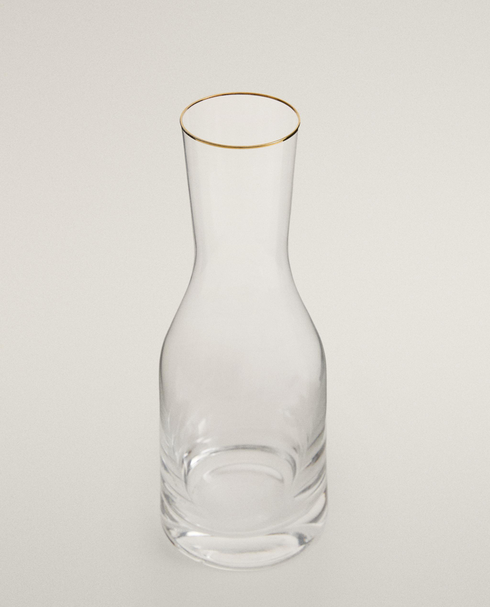 Zara Home кувшин из стекла, цвет золотой, 26 см