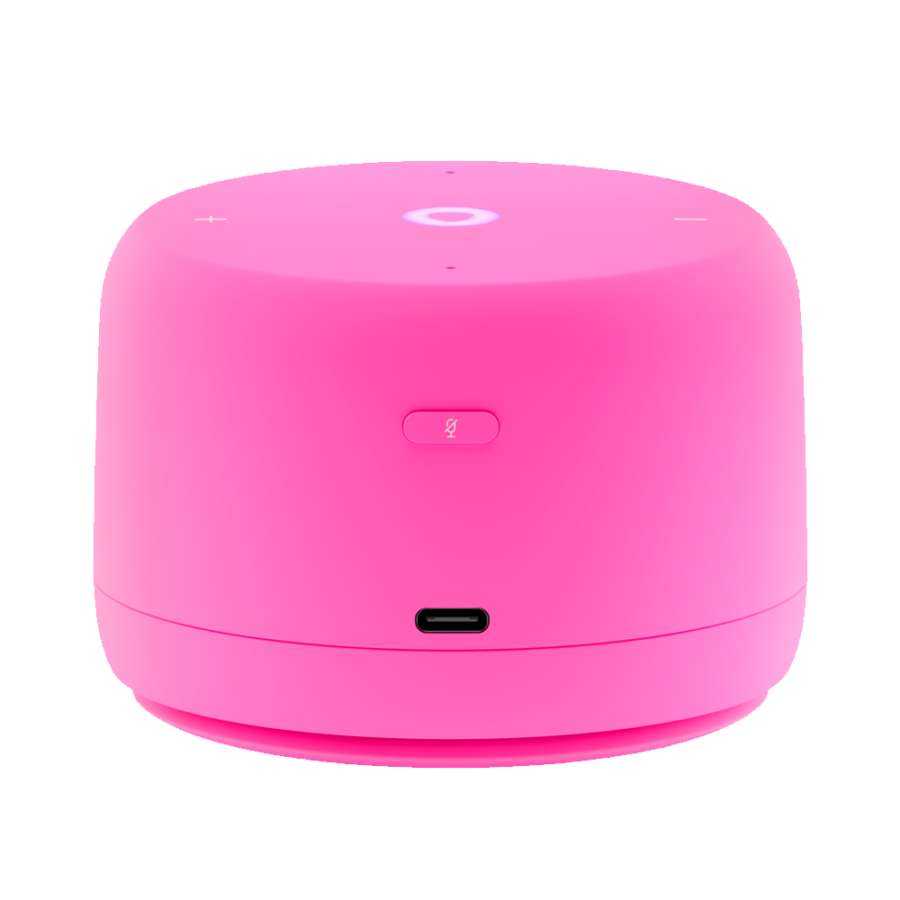 Умная колонка Яндекс Станция Лайт 2 (без часов) с Алисой на YaGPT, Розовый