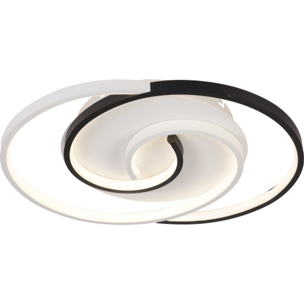 Светильник потолочный светодиодный Rivoli Abby 6101-103 LED 3900К - 4400К 73 Вт модерн с пультом | Rivoli