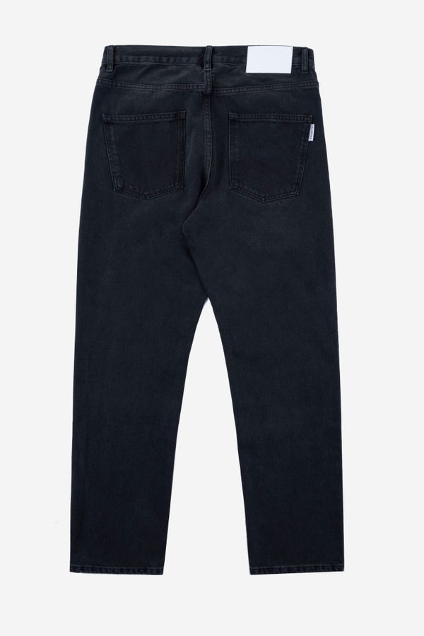 Джинсы Relaxed Fit Матовые черные - фото 2