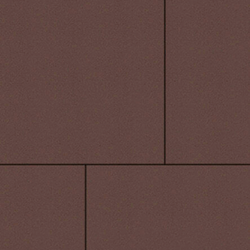 ТРОТУАРНАЯ ПЛИТКА КВАДРАТ - Б.7.К.8 СТАНДАРТ КОРИЧНЕВЫЙ