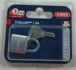 Навесной замок ABUS 64TI/20 B/DFNLI