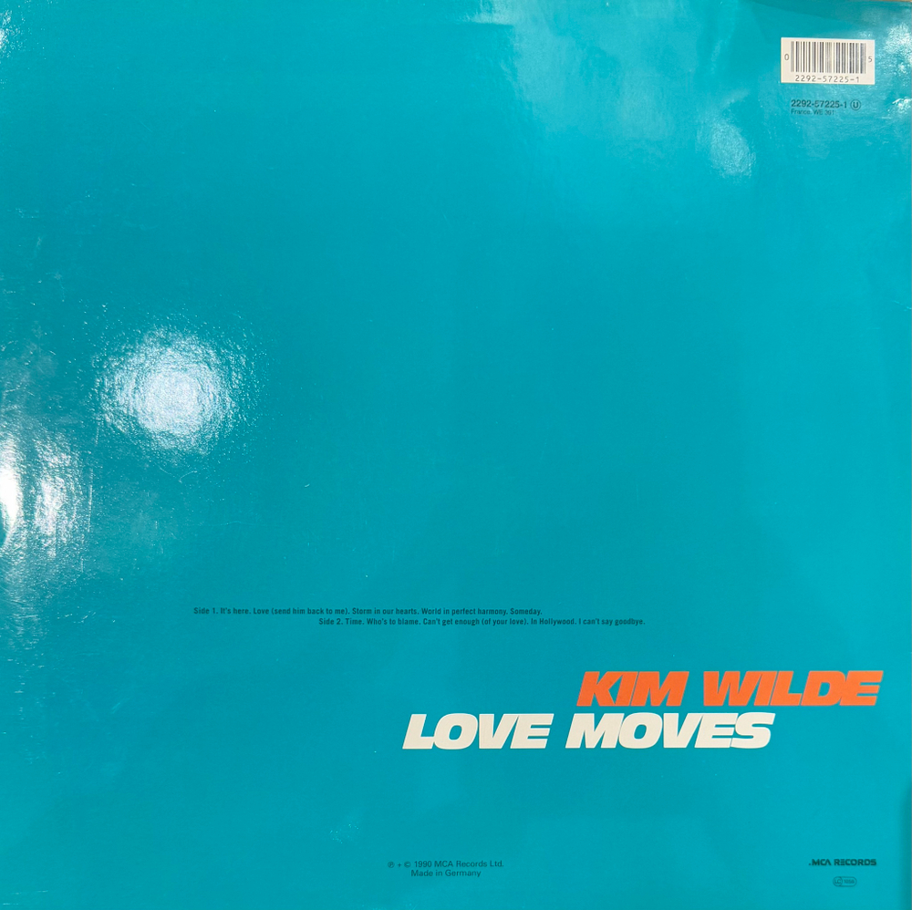 Виниловая пластинка Kim Wilde - Love Moves LP