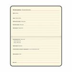 Еженедельник недатированный МАЛЫЙ ФОРМАТ 95х155 мм, А6, BRAUBERG "Iguana", под кожу, 64 л., сиреневый, 114482