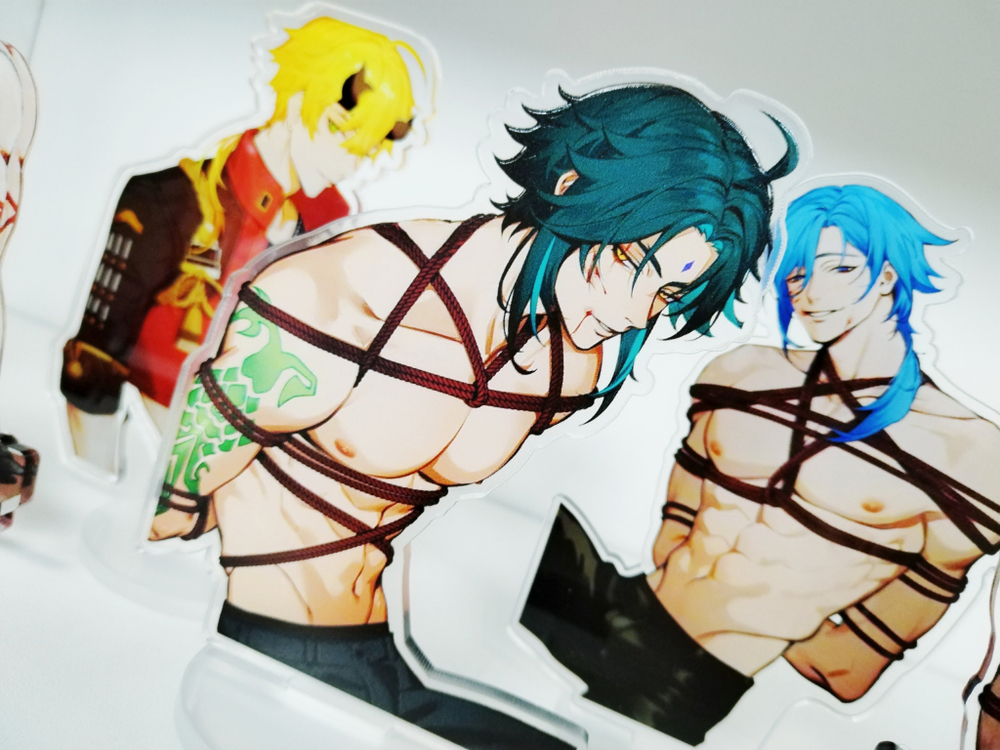 Акриловые фигурки в шибари "Genshin Impact / Геншин"
