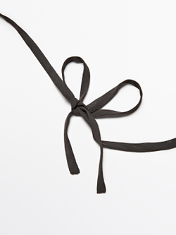 Massimo Dutti Ремень с пайетками, зеленый