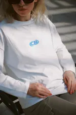 Лонгслив Сила ветра СВ белый