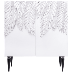 Комод Тропик Классик с 2 полками Айс Найт Сильвер