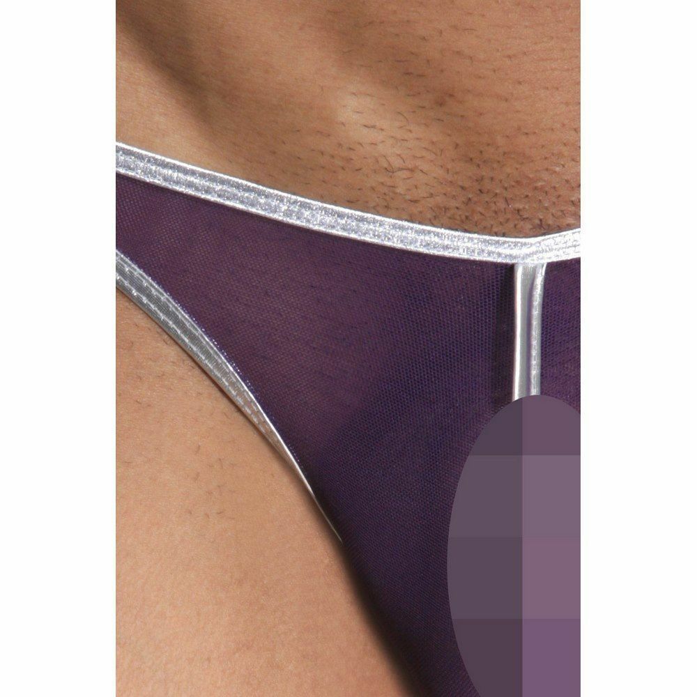 Мужские трусы слипы фиолетово-розовые Cosmos Colors  L20PPS