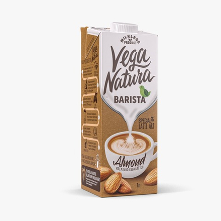Vega Natura Напиток миндальный ультрапастеризованный 1л.