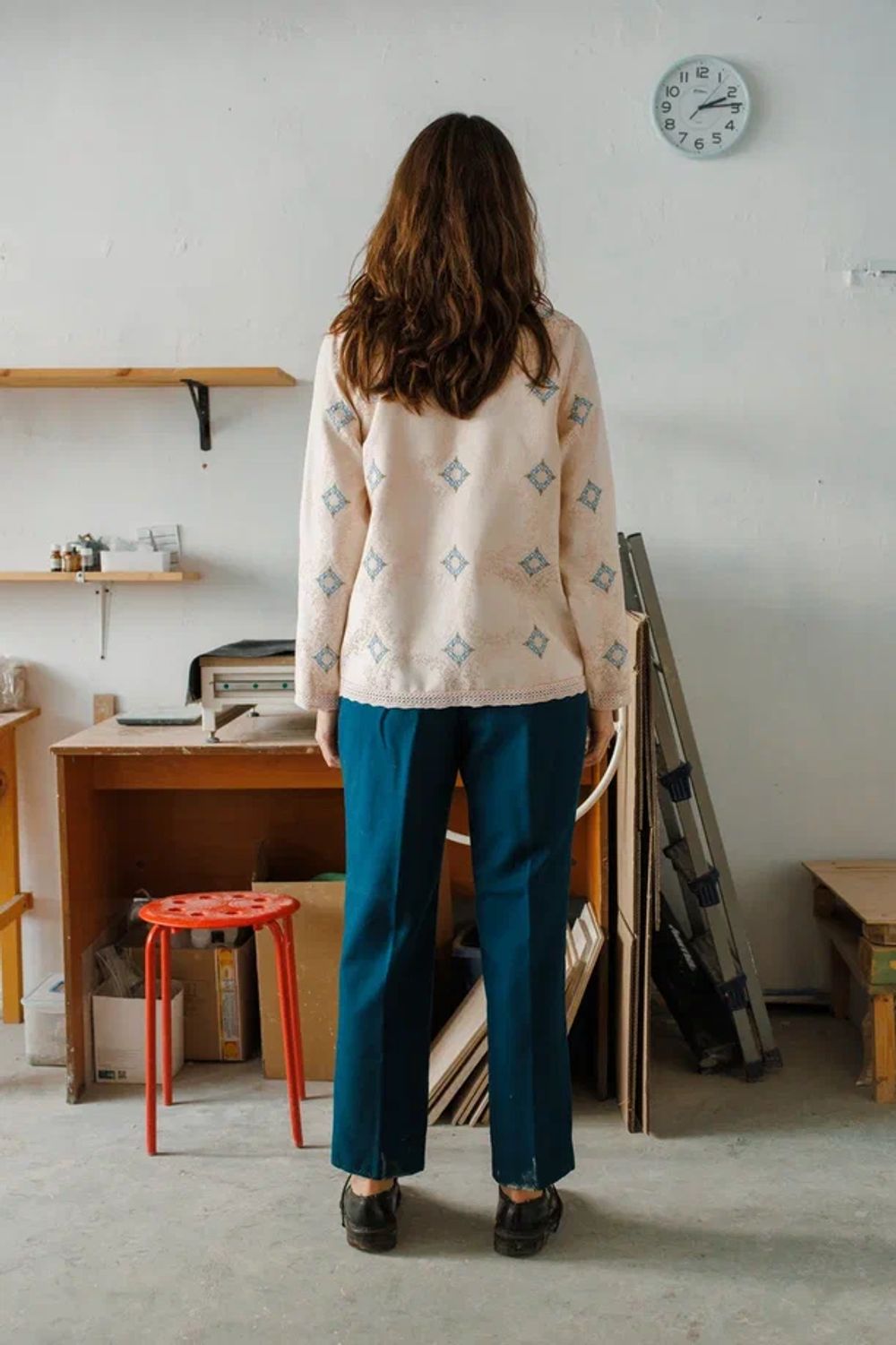 Рубашка Soeurs шёлковая 2 розовая