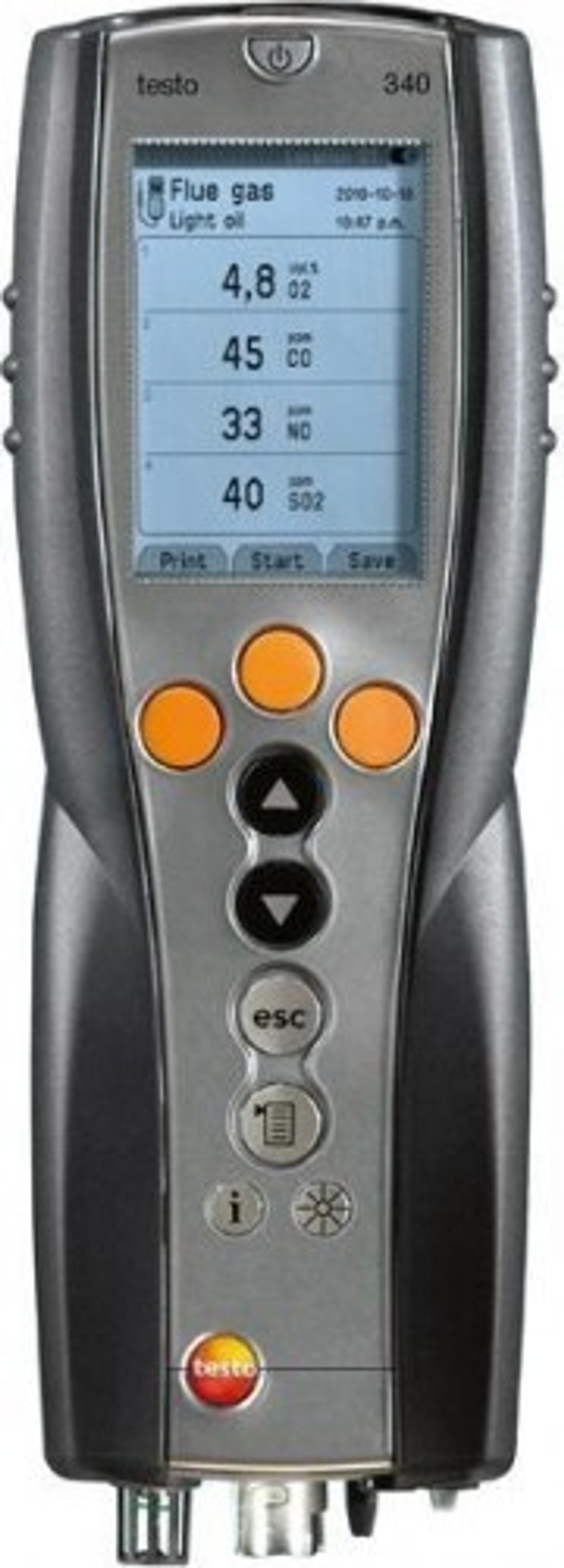 Газоанализатор Testo 340 NO2-четырехсенсорный комплект без зонда 0563 9340