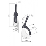 Душ для интимной гигиены Iceberg с вибрацией и автоматической подачей воды от Amovibe