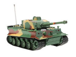 Р/У танк Heng Long 3828-1 Tiger I ИК-версия 1/26, полное управление, свет и звук, идеален для танковых боев