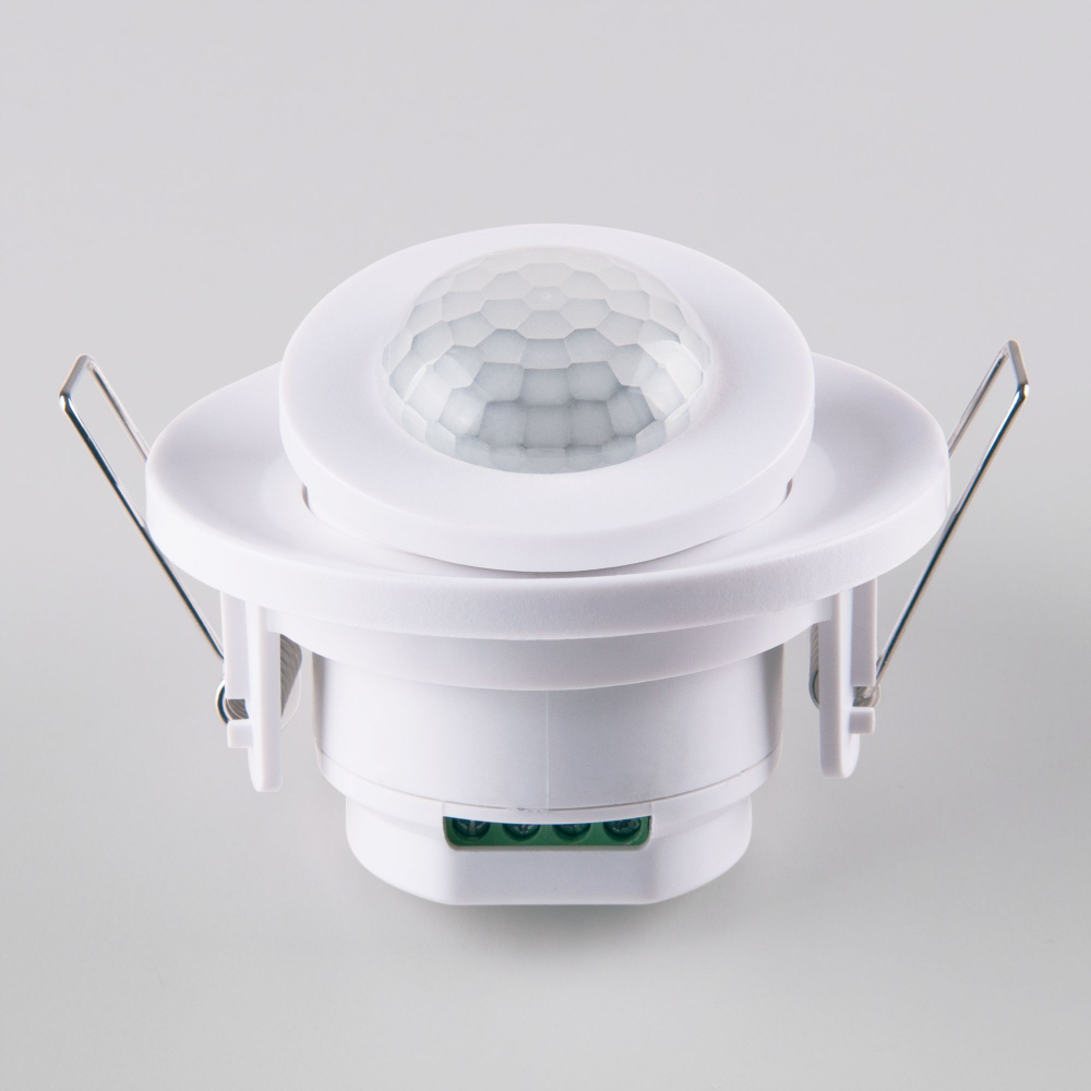 Инфракрасный датчик движения 8м 1200W 360° IP20 SNS-M-12 белый