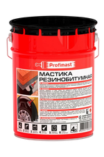 Мастика резино-битумная "PROFIMAST" 5л/4,5кг
