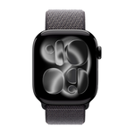 Умные часы Apple Watch Series 11 GPS, 42mm, Jet Black Aluminium Case with Dark Gray Sport Loop