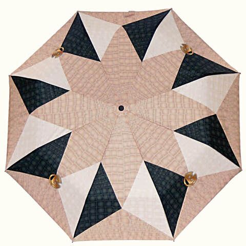Женский зонтик панцирный принт