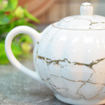 Сахарница 350мл "Золотой мрамор" (00111874)