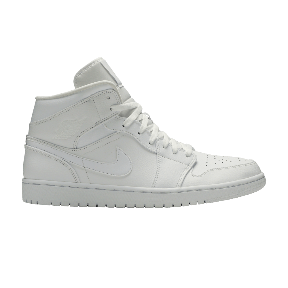 Кроссовки Jordan Air Jordan 1 Mid "Triple White"