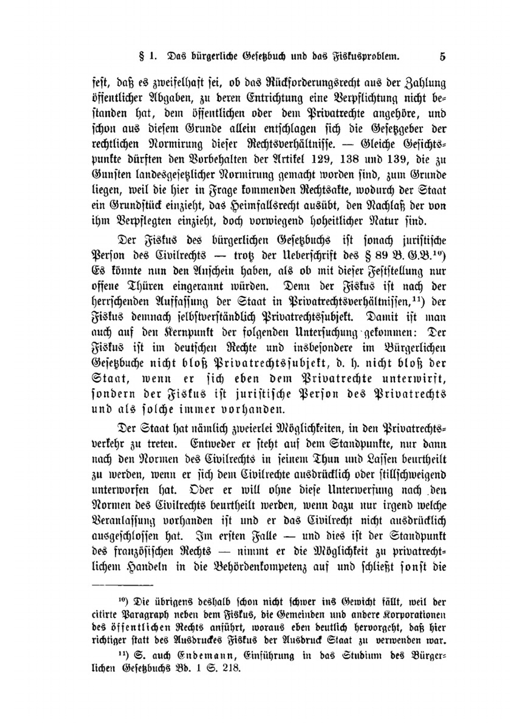 Die Rechtliche Stellung Des Fiskus Im Bürgerlichen Gesetzbuche. Eine Studie Im Grenzgebiete Des Privat- Und Öffentlichen Rechts | Julius Hatschek