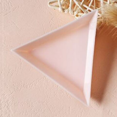 Треугольник для страз пластик РОЗОВЫЙ