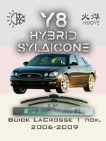 Щетки стеклоочистителя HUOYE Y8 550/550 мм на Buick LaCrosse | Hook/J-Hook
