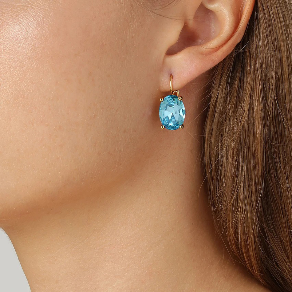 Серьги Dyrberg Kern CHANTAL SG AQUA 440097