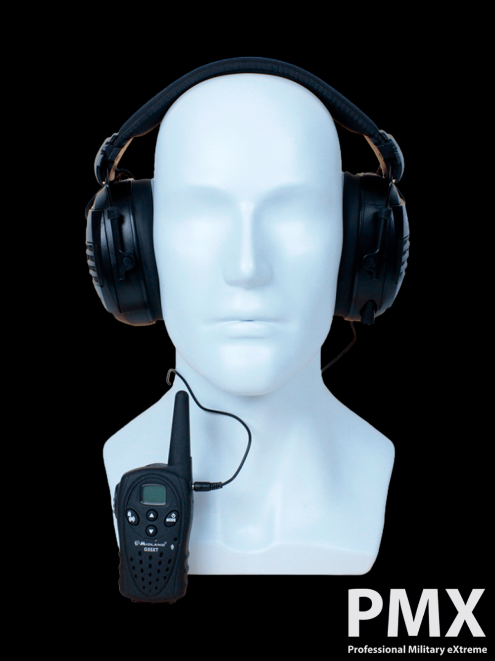 Активные наушники PMX-45 Tactical PRO. Black