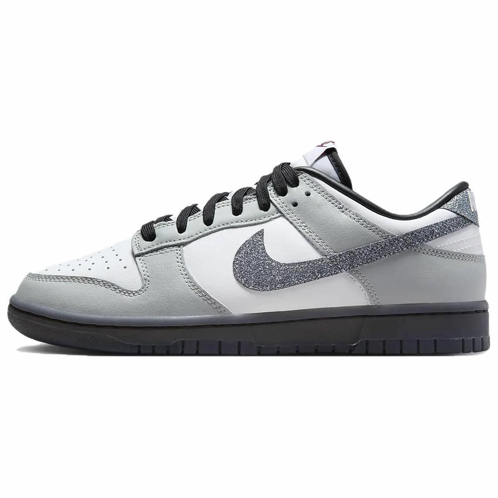 Кроссовки Nike Dunk Low Glitter Swoosh (Женская размерная сетка)