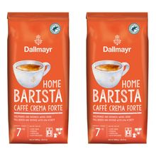 Кофе в зернах Dallmayr Home Barista Crema Forte 1 кг, 2 шт