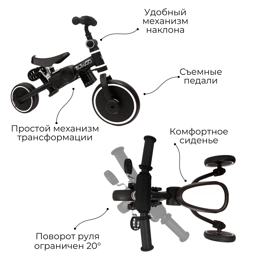 Велосипед-трансформер BubaGO Flint