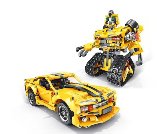 Конструктор Р/У Creator Robot трансформер 2 в 1 "Робот Трансформер Бамблби" 901 деталь