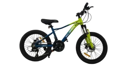 Велосипед Velomax 20" 24ск. (Ал.рама, L-Twoo A3, блок.вилки, Диск.торм, Пром.под.)V-1-20-2 зеленый